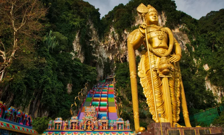 This 400 million-year-old cave site and temple in Malaysia is planning an escalator upgrade